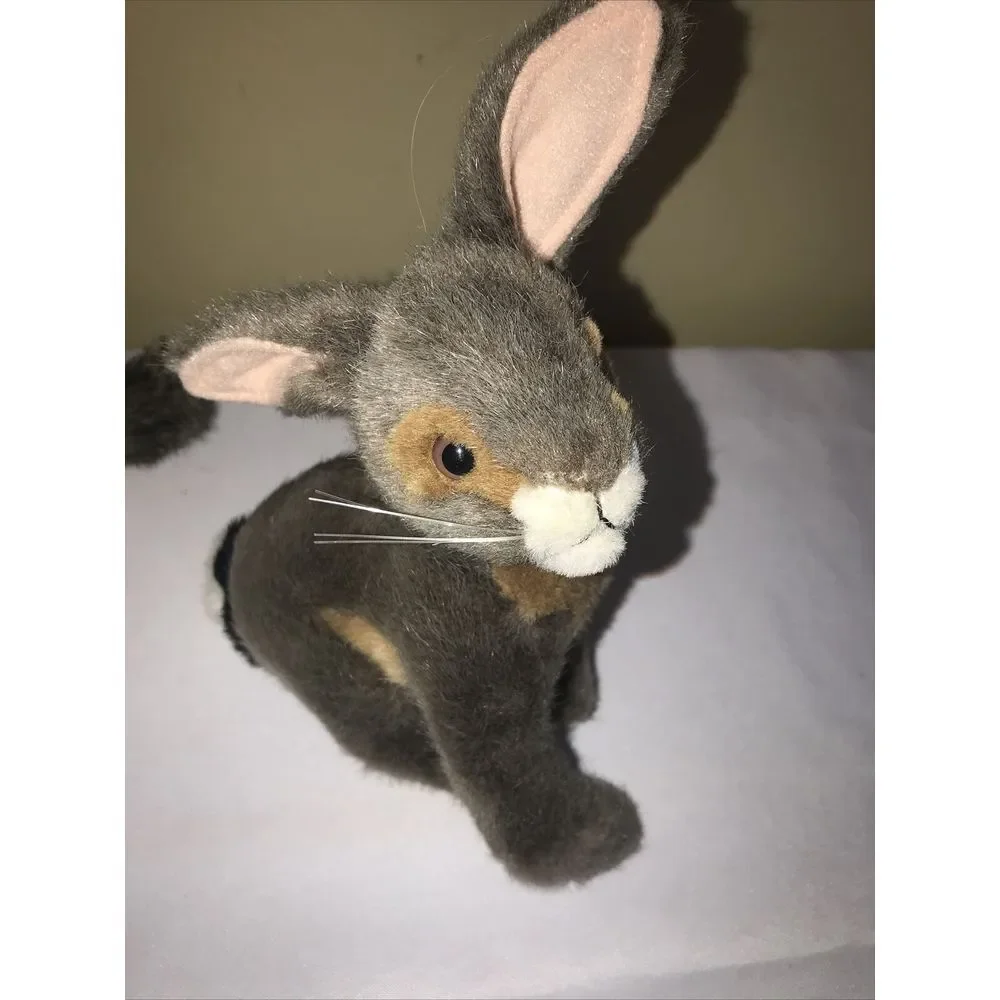 Smithsonian Institution Rabbit & fox Stuffed‎ Animal Little Soundprints 2003